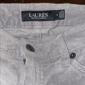 Ralph Lauren Light Gray Corduroy Jeans